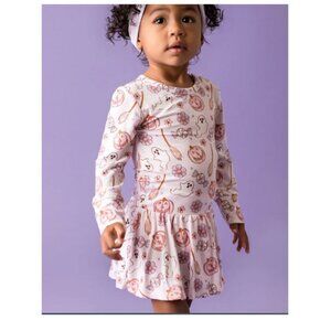 In My Jammers LIKE NEW Boo Babe twirl bodysuit baby girl size 18-24 months